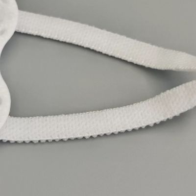 3mm 4mm 5mm सॉफ्ट फ्लैट इलास्टिक कॉर्ड ईयर लूप स्ट्रेच बबल इलास्टिक बैंड